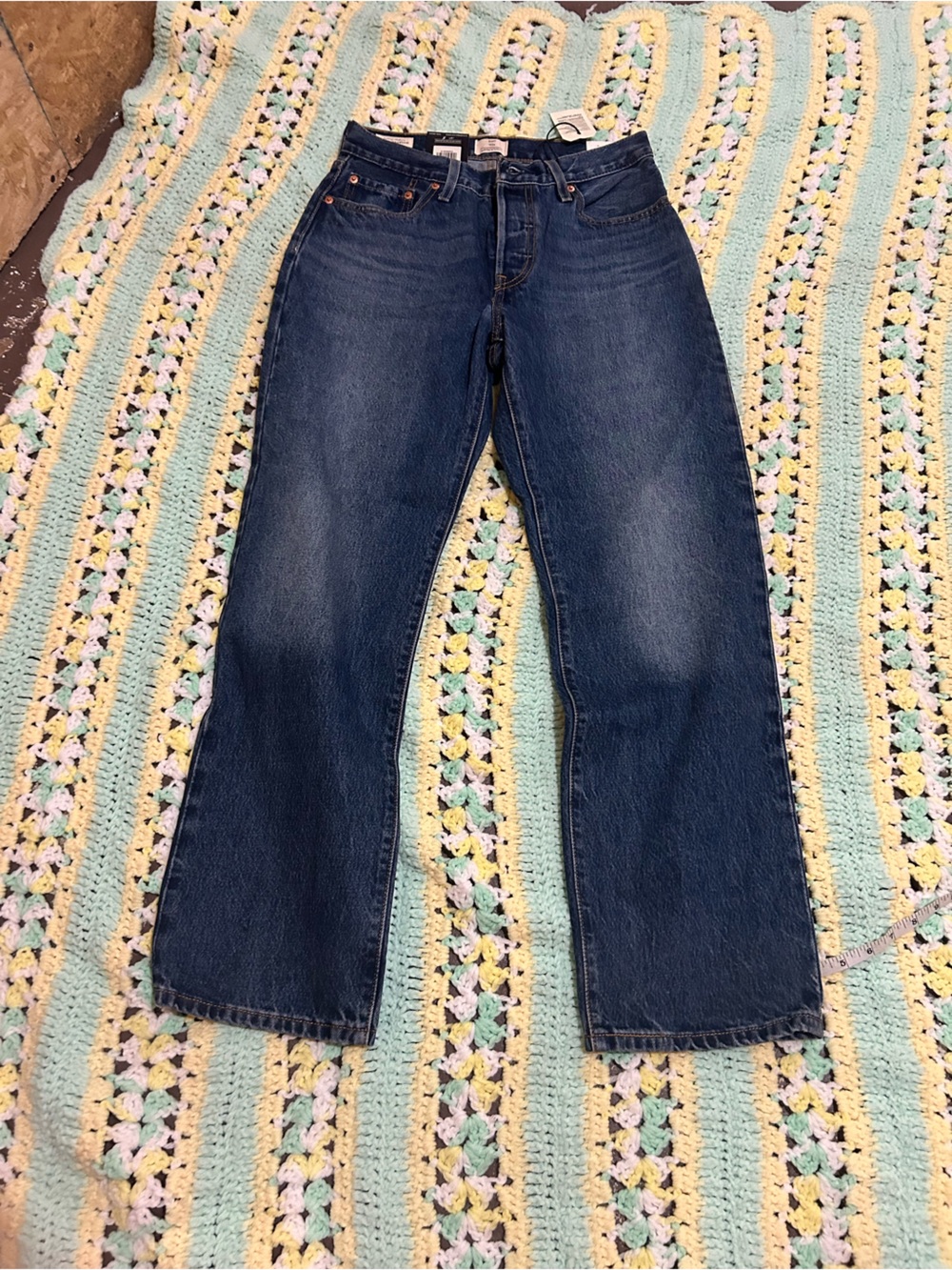NWT Women’s Levi’s 501 90’s Style Jeans sz 27 X 30